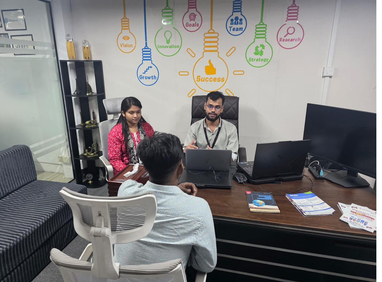 A successful in-house admission day at Orbit Education at Orbit Education