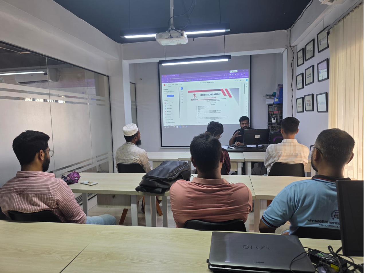 A successful in-house admission day at Orbit Education at Orbit Education